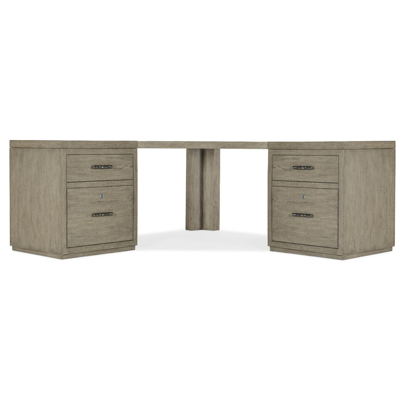 Hooker Furniture 6150-10934-85 Linville Falls Corner Desk with Two Files IMAGE 3