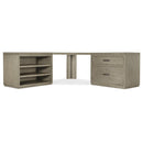  Hooker Furniture 6150-10936-85 Linville Falls Corner Desk with Lateral File and Open Desk Cabinet IMAGE 3