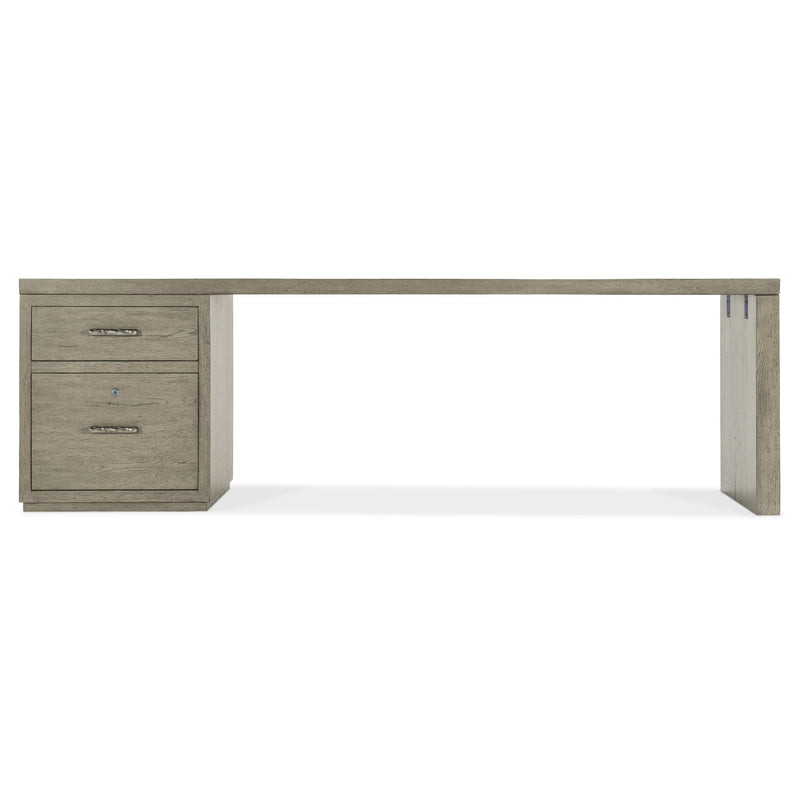 Hooker Furniture 6150-10946-85 Linville Falls 96" Desk with One File IMAGE 3