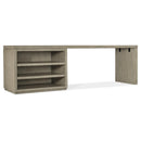  Hooker Furniture 6150-10947-85 Linville Falls 96" Desk with Open Desk Cabinet IMAGE 1