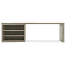  Hooker Furniture 6150-10947-85 Linville Falls 96" Desk with Open Desk Cabinet IMAGE 3