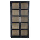 Hooker Furniture 6150-75906-99 Linville Falls Shou Sugi Ban Curio Cabinet IMAGE 6