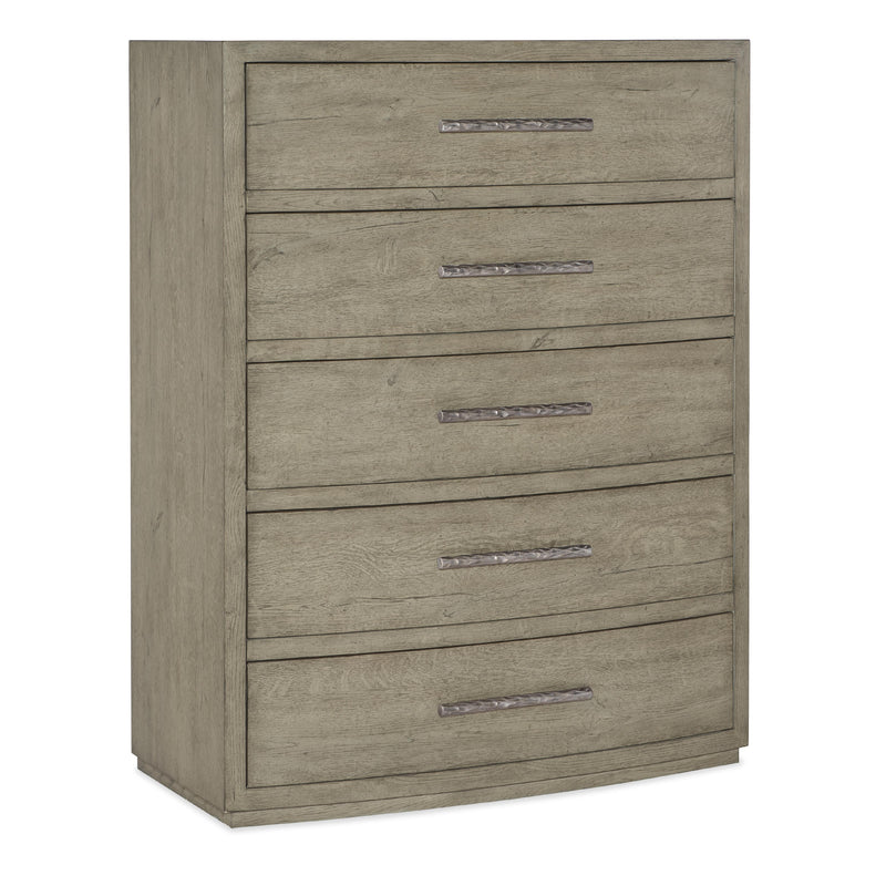 Hooker Furniture 6150-90010-85 Linville Falls Pisgah Five Drawer Chest IMAGE 1