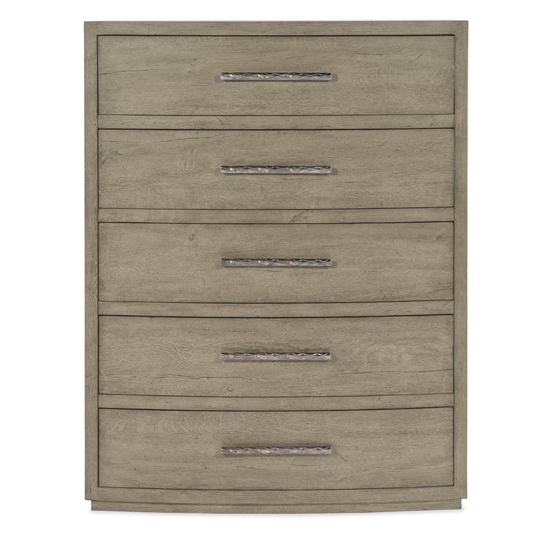 Hooker Furniture 6150-90010-85 Linville Falls Pisgah Five Drawer Chest IMAGE 2