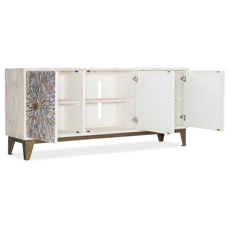 Hooker Furniture 628-55001-02 Melange Liberty Entertainment Console IMAGE 2