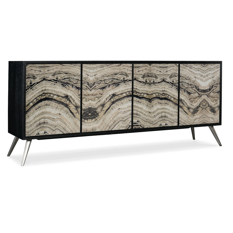 Hooker Furniture 628-85647-98 Melange Rockee Four Door Credenza IMAGE 1