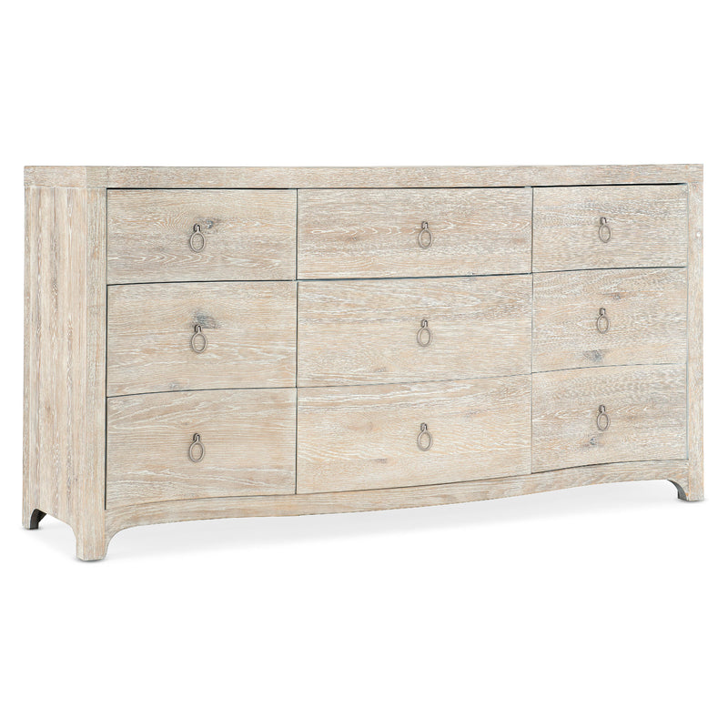 Hooker Furniture 6350-90202-80 Serenity Harbour Nine Drawer Dresser IMAGE 1