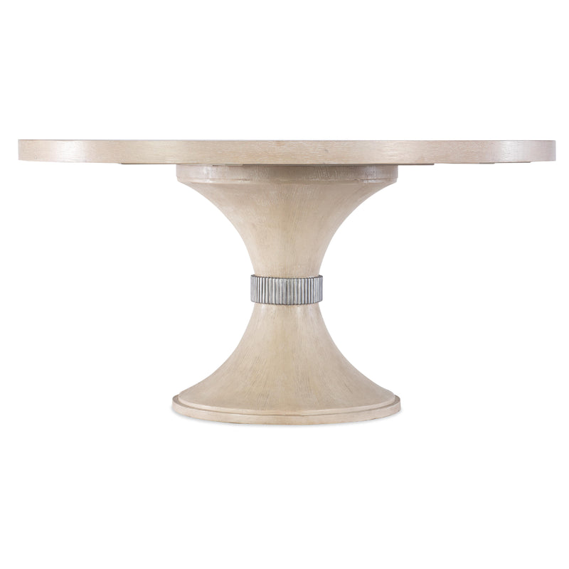 Hooker Furniture 6500-75203-80 Nouveau Chic Round Pedestal Dining Table IMAGE 1