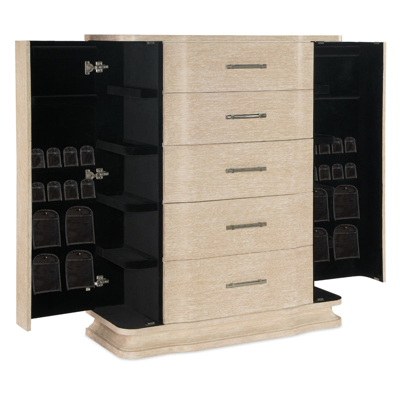 Hooker Furniture 6500-90010-80 Nouveau Chic Five Drawer Chest IMAGE 2