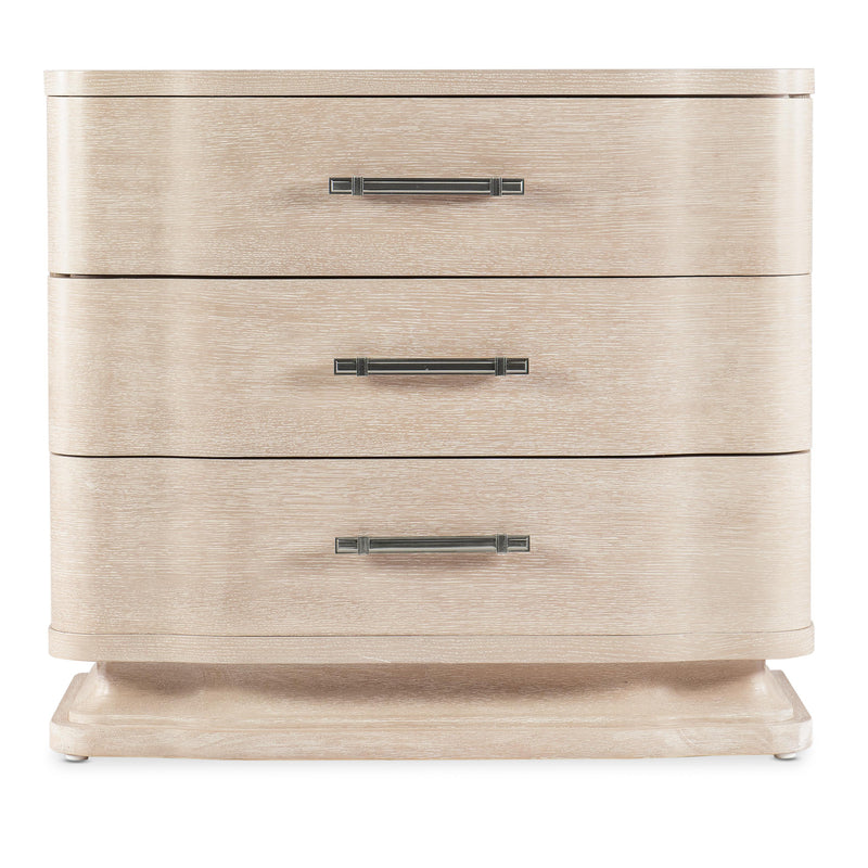 Hooker Furniture 6500-90016-80 Nouveau Chic Three Drawer Nightstand IMAGE 2