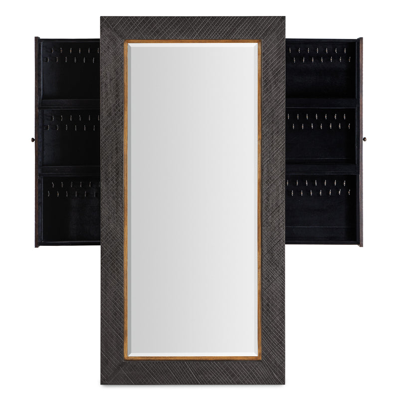 Hooker Furniture 6700-50007-99 Big Sky Floor Mirror withJewelry Storage IMAGE 3