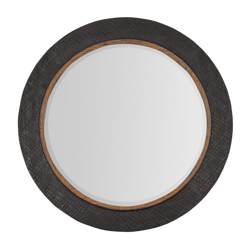 Hooker Furniture 6700-90008-99 Big Sky Round Accent Mirror IMAGE 1