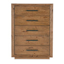  Hooker Furniture 6700-90010-80 Big Sky Five Drawer Chest IMAGE 2
