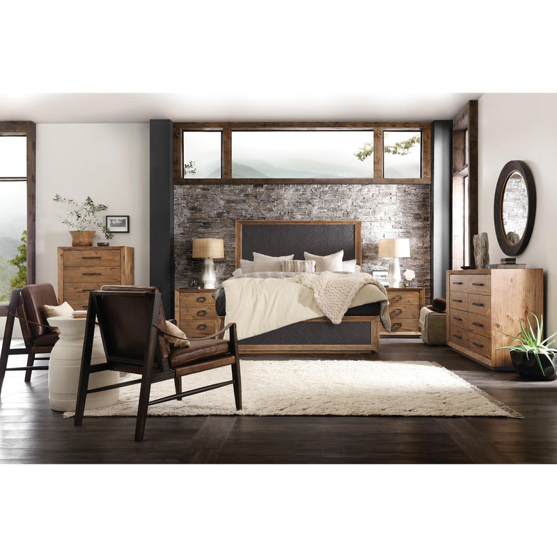 Hooker Furniture 6700-90260-80 Big Sky Cal King Panel Bed IMAGE 4
