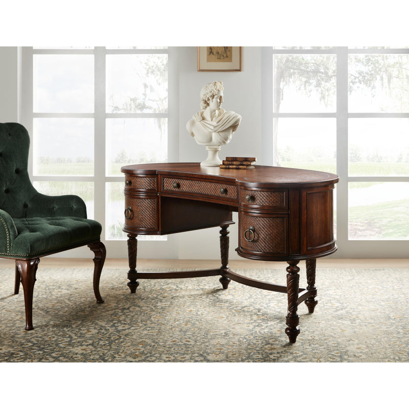 Hooker Furniture 6750-10460-85 Charleston Kidney Writing Desk IMAGE 6