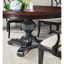  Hooker Furniture 6750-75203-00 Charleston Round Pedestal Dining Table with 1-20in Leaf IMAGE 5