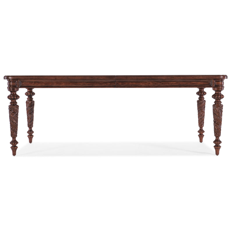 Hooker Furniture 6750-75207-85 Charleston Leg Table with 1-24 in Leaf IMAGE 2