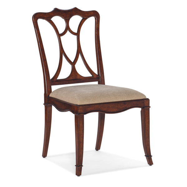 Hooker Furniture 6750-75310-85 Charleston Upholstered Seat Side Chair IMAGE 1