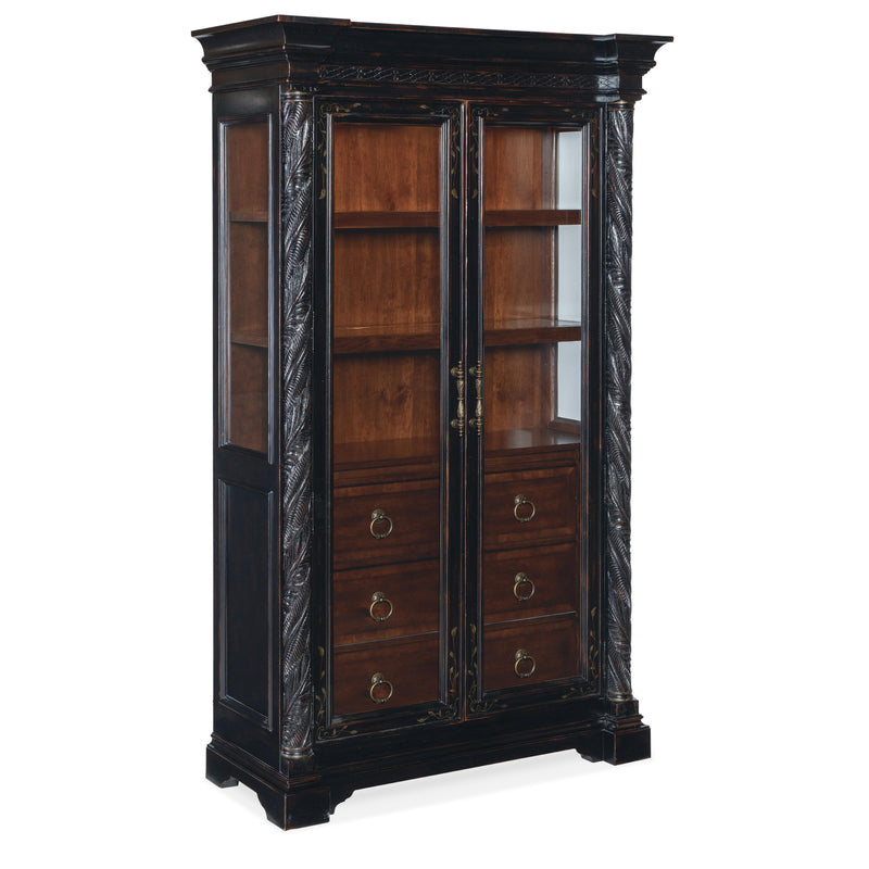 Hooker Furniture 6750-75906-00 Charleston Display Cabinet IMAGE 1