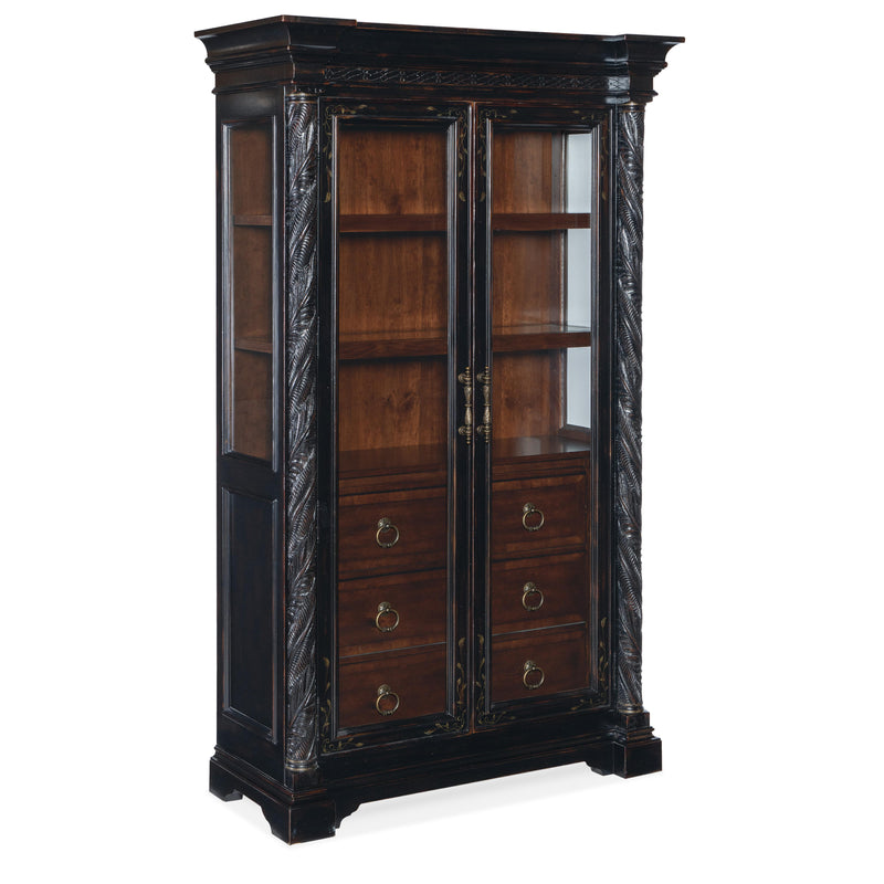 Hooker Furniture 6750-75906-00 Charleston Display Cabinet IMAGE 2