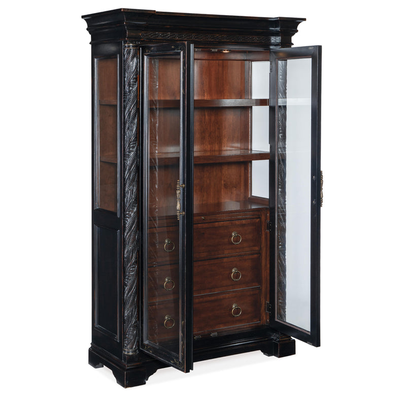 Hooker Furniture 6750-75906-00 Charleston Display Cabinet IMAGE 3