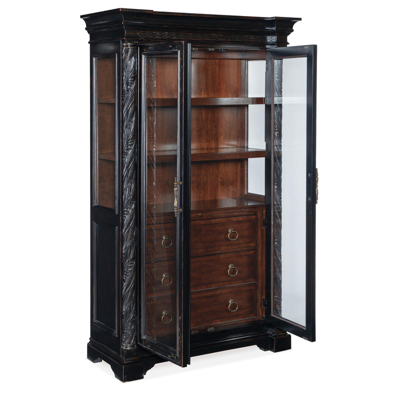 Hooker Furniture 6750-75906-00 Charleston Display Cabinet IMAGE 4