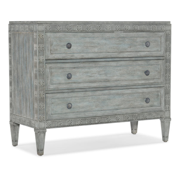 Hooker Furniture 6750-85018-44 Charleston Three-Drawer Chest IMAGE 1