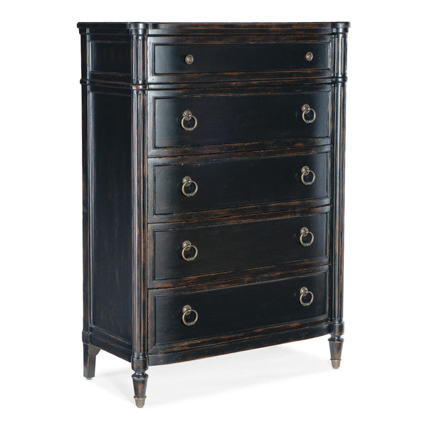 Hooker Furniture 6750-90010-97 Charleston Five-Drawer Chest IMAGE 1