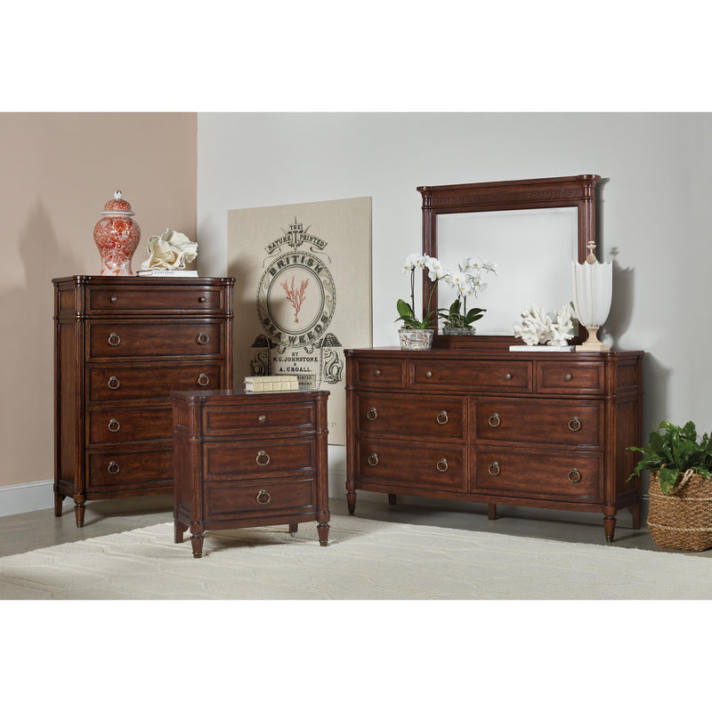 Hooker Furniture 6750-90015-85 Charleston Three-Drawer Nightstand IMAGE 4