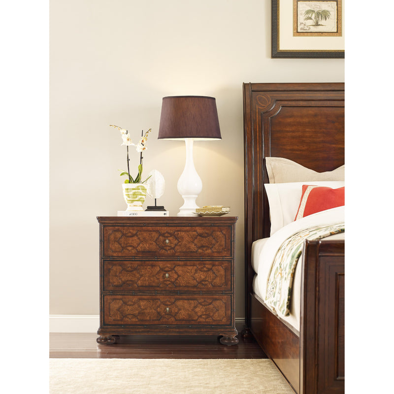 Hooker Furniture 6750-90116-85 Charleston Three-Drawer Nightstand IMAGE 5