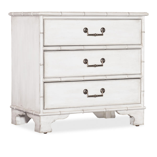 Hooker Furniture 6750-90117-06 Charleston Three-Drawer Nightstand IMAGE 1