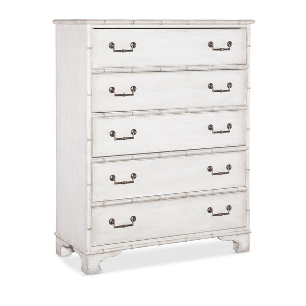 Hooker Furniture 6750-90210-06 Charleston Five-Drawer Chest IMAGE 1