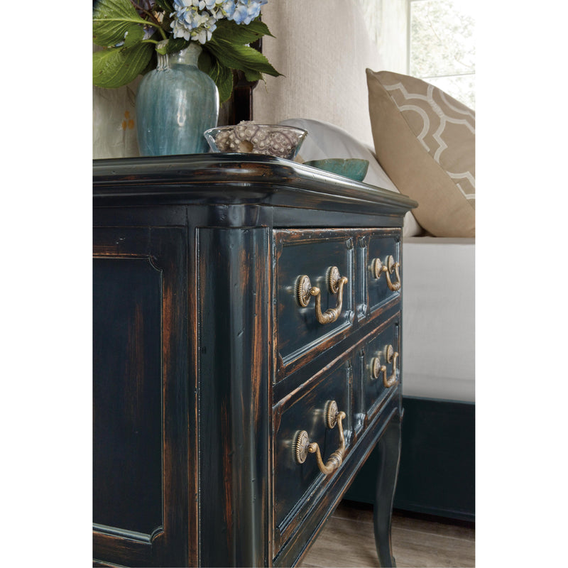 Hooker Furniture 6750-90215-97 Charleston Two-Drawer Nightstand IMAGE 4