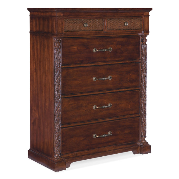 Hooker Furniture 6750-90310-85 Charleston Six-Drawer Chest IMAGE 1