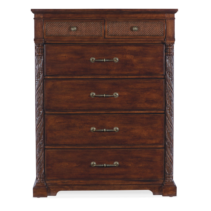 Hooker Furniture 6750-90310-85 Charleston Six-Drawer Chest IMAGE 2