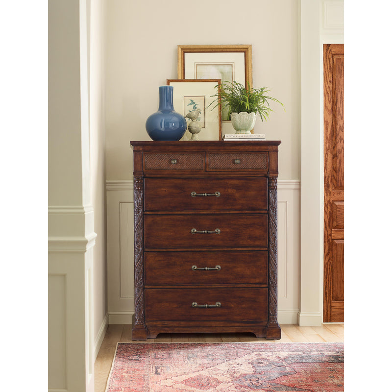 Hooker Furniture 6750-90310-85 Charleston Six-Drawer Chest IMAGE 4