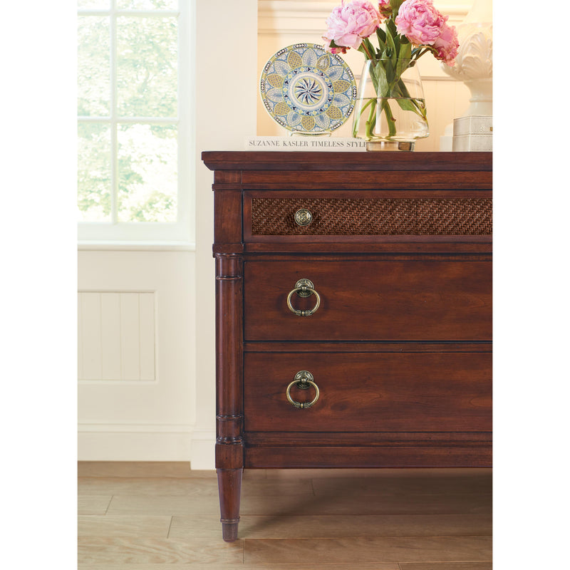 Hooker Furniture 6750-90315-85 Charleston Three-Drawer Nightstand IMAGE 4