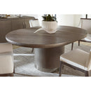  Hooker Furniture 6850-75201-89 Modern Mood Round Dining Table with 1-18in Leaf IMAGE 4