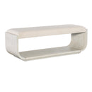  Hooker Furniture 6850-90119-80 Modern Mood Bed Bench IMAGE 1