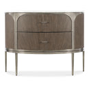 Hooker Furniture 6850-90215-89 Modern Mood Two Drawer Nightstand IMAGE 2