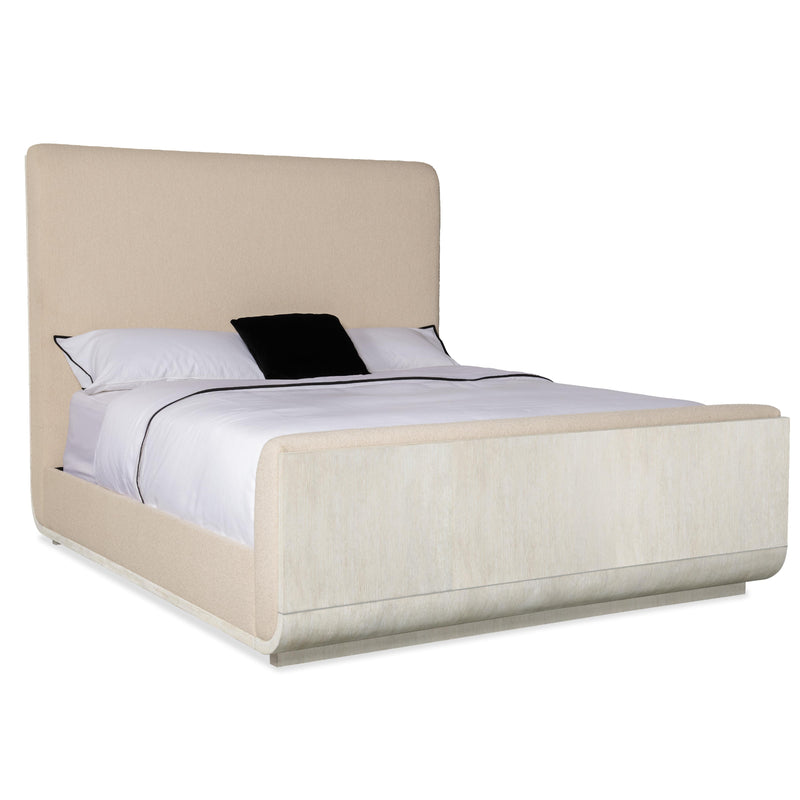 Hooker Furniture 6850-90960-80 Modern Mood Cal King Upholstered Panel Bed IMAGE 1