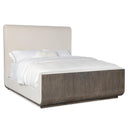  Hooker Furniture 6850-90960-89 Modern Mood Cal King Upholstered Panel Bed IMAGE 1