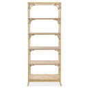 Hooker Furniture 6950-10445-80 Retreat Pole Rattan Bookcase IMAGE 2