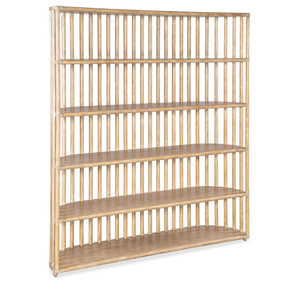 Hooker Furniture 6950-10446-80 Retreat Slatted Bookcase IMAGE 1