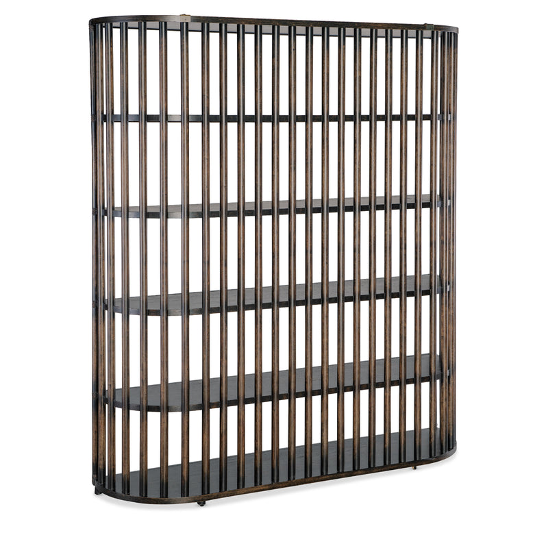 Hooker Furniture 6950-10446-99 Retreat Slatted Bookcase IMAGE 2