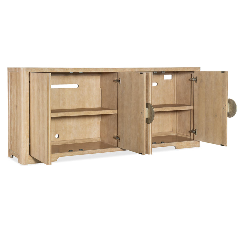 Hooker Furniture 6950-55480-80 Retreat Entertainment Credenza IMAGE 2