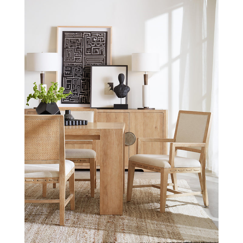 Hooker Furniture 6950-75200-80 Retreat Rectangle Dining Table with 1-22in Leaf IMAGE 7