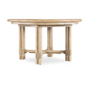  Hooker Furniture 6950-75201-80 Retreat Pole Rattan Round Dining Table with 1-20in Leaf IMAGE 1