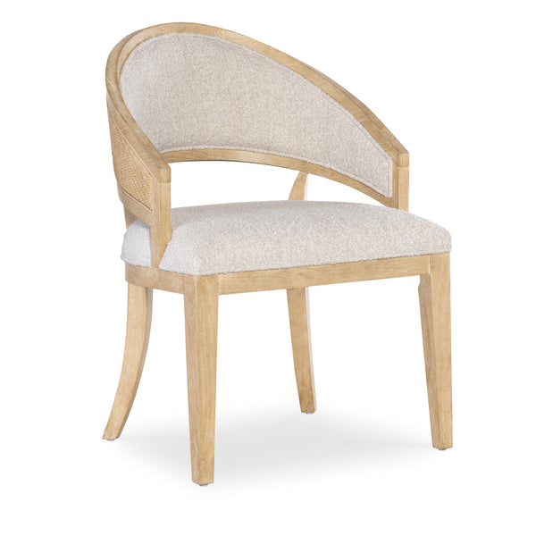 Hooker Furniture 6950-75400-80 Retreat Cane Barrel Back Chair IMAGE 1