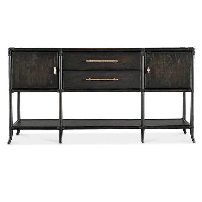 Hooker Furniture 6950-75917-99 Retreat Pole Rattan Sideboard IMAGE 3